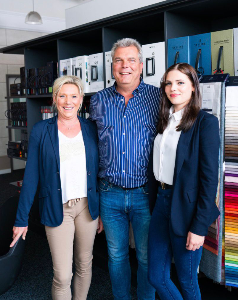 Mandy, Jörg und Kira Hustedt